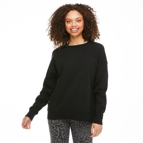 George Women's Core Oversized Fleece Sweatshirt | Walmart Canada