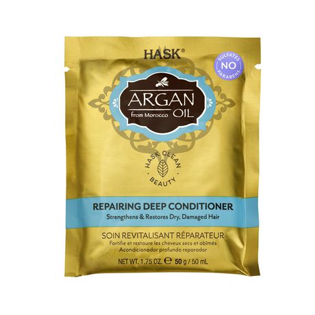 Hask Argan Oil Intense Deep Conditioning Hair Treatment, 50 G