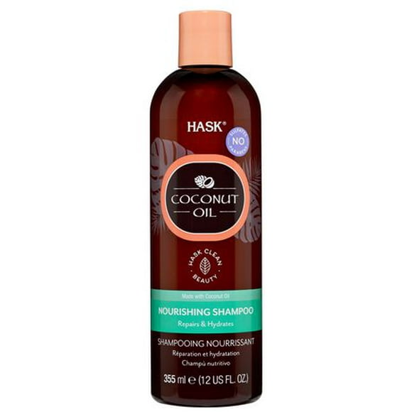 Hask® Shampoing nourrisant à l'huile de noix de coco 355ml