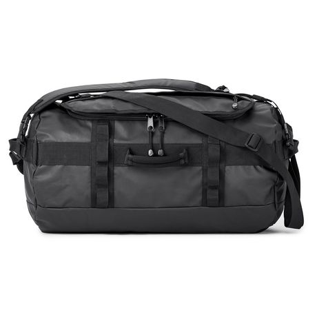 Marin Collection Water Resistant Duffle, 22In, Black, Coated Vinyl Black Medium/Large
