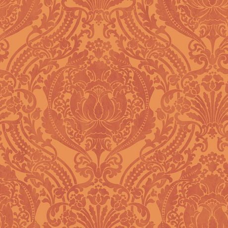 Blue Mountain Wallcoverings Silk Damask Sidewall Wallpaper, Blue Mountain wallpaper prides itself in offering a wide selection of exciting patterns and motifs in a vibrant spectrum of color.