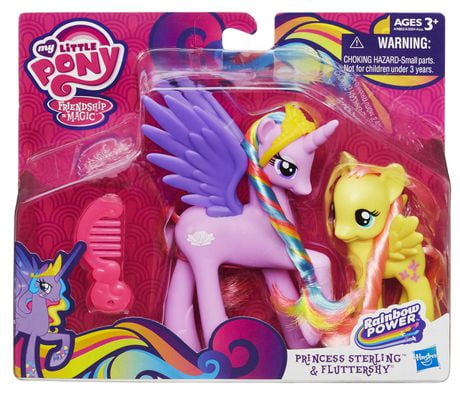 My Little Pony Princess Sterling and Fluttershy Figures | Walmart Canada