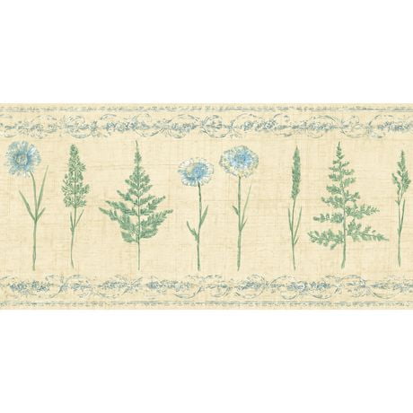 Blue Mountain Wallcoverings Antique Border Wallpaper 