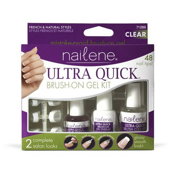 Nailene Ultra Quick Brush-On Gel Kit