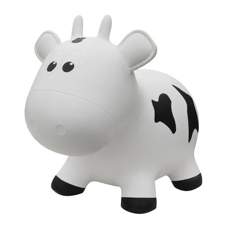 Farm Hoppers Animal Bouncers Cow, White