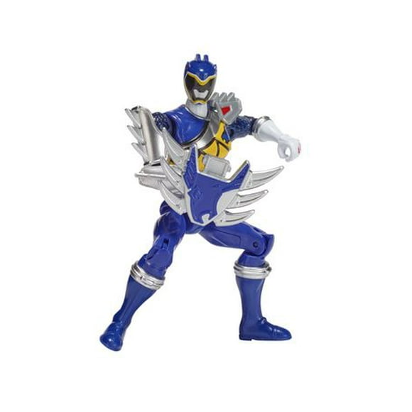 Power Rangers Dino Super Charge - Dino Steel Blue Ranger Action Hero Figure