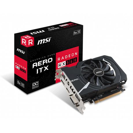 Msi rx 560 aero itx 4gb oc нет изображения