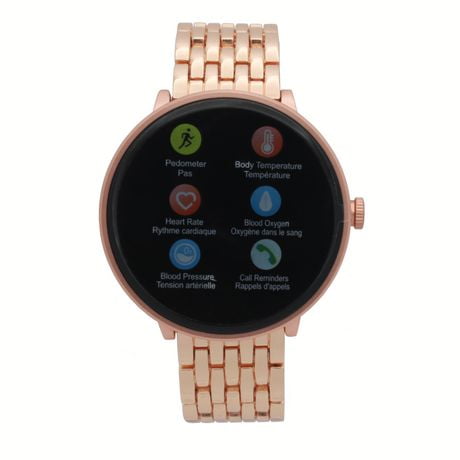 iTIME ELITE Health and Fitness Body Temperature Smartwatch with Heart ...