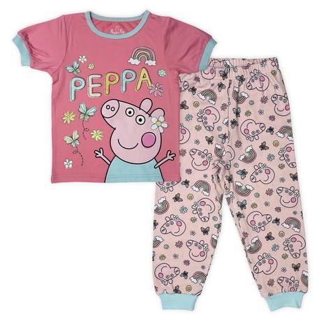 Peppa Pig Toddler 2 pc pajama set, Sizes 2T to 5T