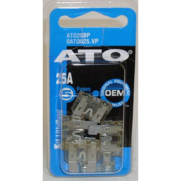 ATO 25A Blade Fuse 5 Pack