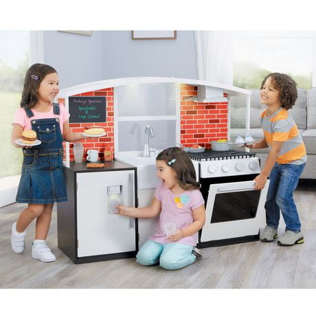 little tikes modern kitchen play set