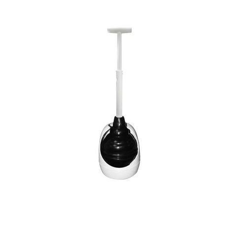 Korky BEEHIVE Max Hideaway Toilet Plunger with Holder, Toilet Plunger with Holder