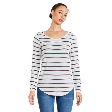 George Women's Drapey Tee - Walmart.ca