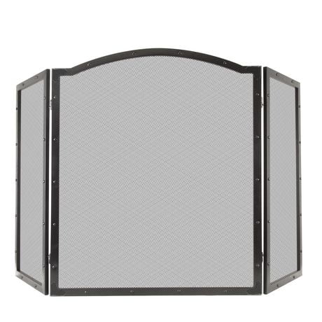Pleasant Hearth  Fortna 3 Panel Fireplace Screen