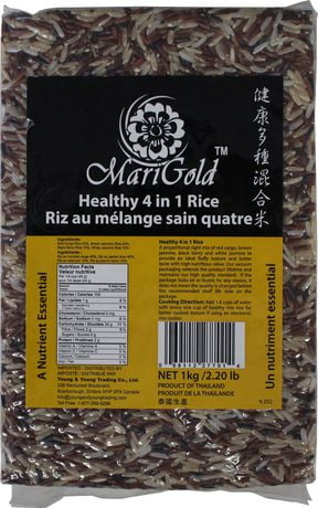 Marigold Four-in-One Healthy Mixed Rice, 1 kg / pack - Walmart.ca