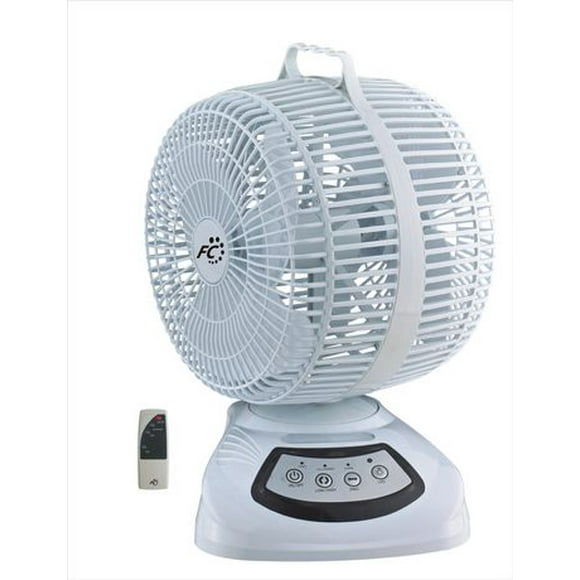 Ventilateur rechargeable avec oscillation à 360°