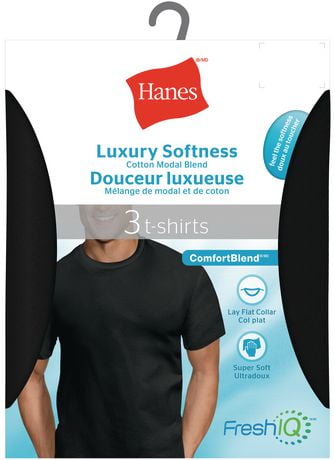 hanes men's 3 pack crew neck t shirt