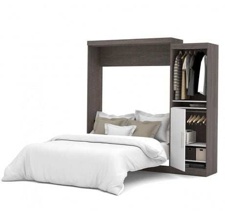 Bestar Nebula 90 Queen Wall Bed Kit In White Canada - Nebula 90 Queen Wall Bed Kit Bestar Nebula 90 Queen Wall Bed Kit In White Canada - Nebula 90 Queen Wall Bed Kit