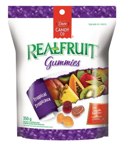 Dare RealFruit Gummies Tropical Candy | Walmart Canada