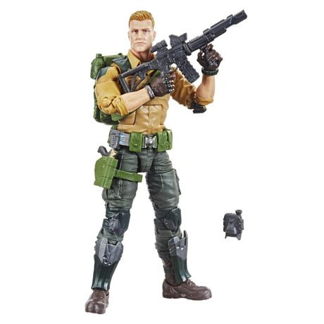 G.I. Joe Classified Series Duke Field Variant Action Figure 04 Collectible Premium Toy with Accessories 6-Inch-Scale with Custom Package Art