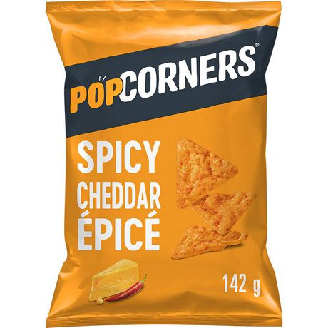 PopCorners Spicy Cheddar Popped-Corn Snack | Walmart Canada