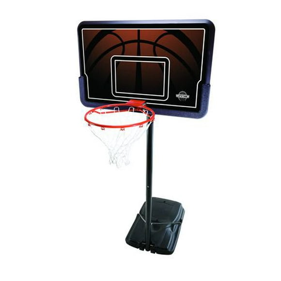 "44” Impact® Backboard, Telescoping Height Adjust, Streamlined Portable, Base Classic Rim