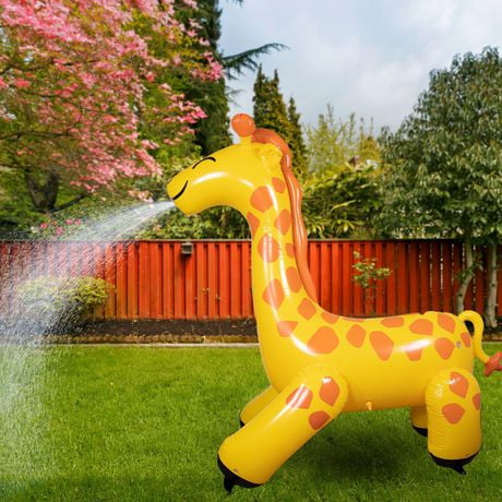 giant giraffe sprinkler