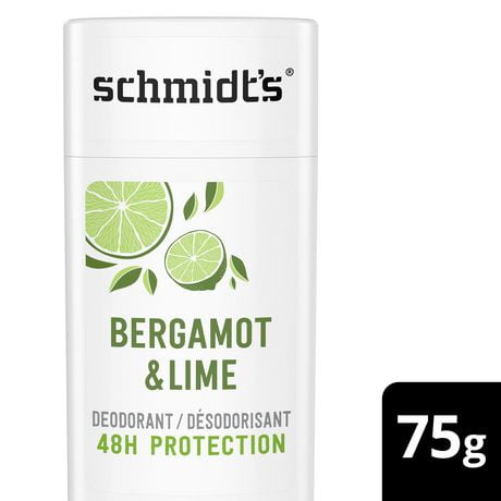 Schmidt's  Bergamot & Lime Natural Origin Deodorant, 75 g Deodorant