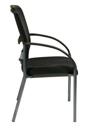 ProGrid Back Visitors Chair, Black | Walmart Canada