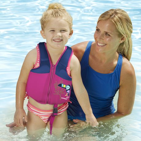 SwimSchool Girls' Swim Floatation Vest | Walmart Canada