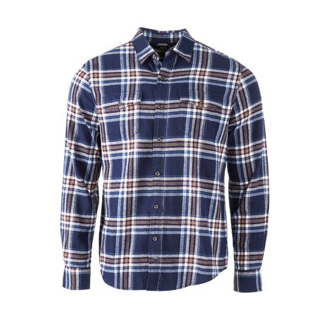 George Men's Flannel Shirt | Walmart Canada