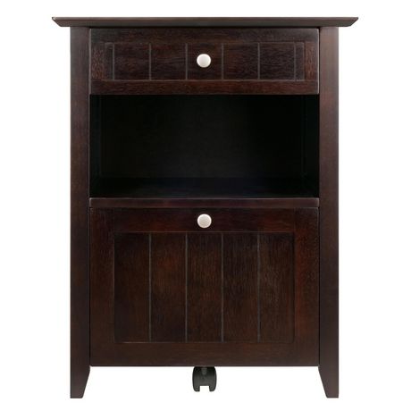 Winsome Burke File Cabinet Coffee Finish Walmart Canada