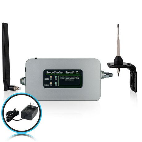 Amplificateur de signal cellulaire Smoothtalker Z1 60dB pour les bâtiments avec antennes omnidirectionnelles