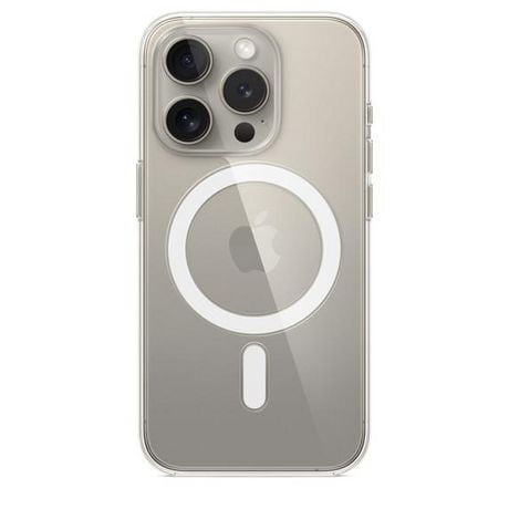 Apple Coque Transparente iPhone 15 Pro avec MagSafe