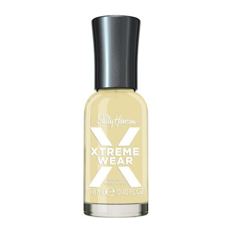 Sally Hansen Vernis à ongles Xtreme Wear™, tenue et brillance extrêmes, longue durée, résistant aux éclats, à la décoloration et hydrofuge Brillance & protection extrêmes