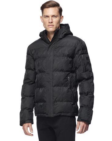 very black puffer jacket