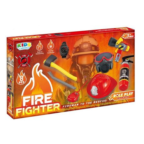 Ensemble d'outils Toy Chef Fire Rescue 8 pièces