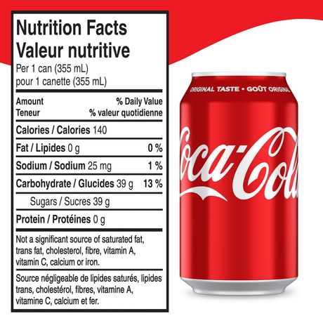 Coca-Cola® 355mL Cans, 24 Pack | Walmart Canada