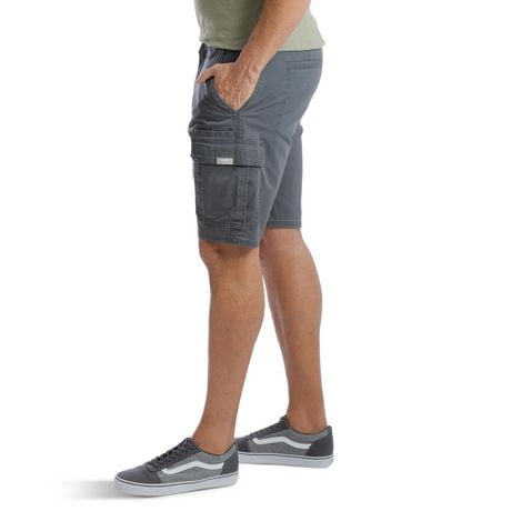 wrangler big men's stretch cargo shorts