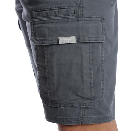 wrangler big men's stretch cargo shorts