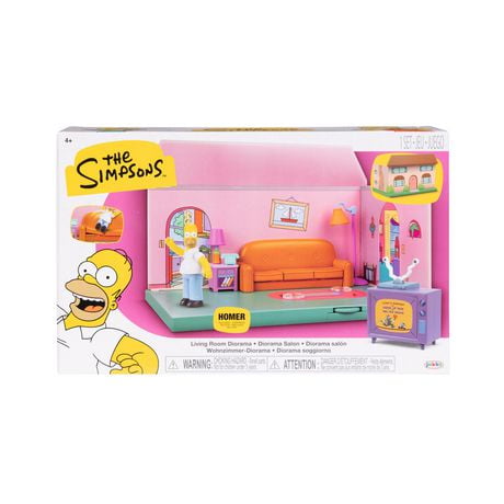 The Simpsons Living Room Diorama