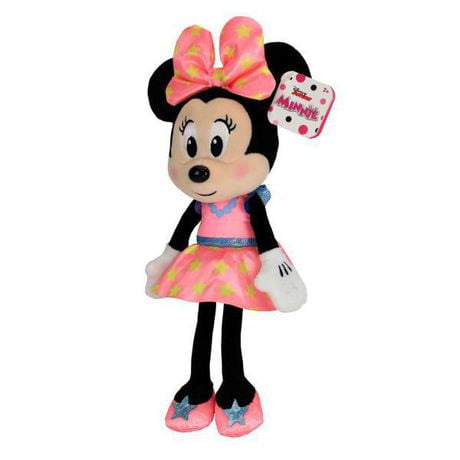 Disney Junior Minnie Mouse 9-inch Beanbag Plush Star And Mermaid Minnie ...