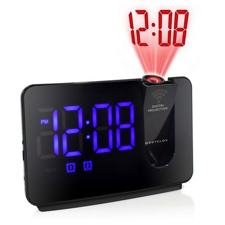 Sxe Projection Clock Radio Canada, Digital Clock That Shines On Ceiling