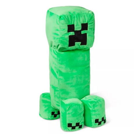 Minecraft Creeper Kids Pillow Buddy, 100% Polyester, 14"