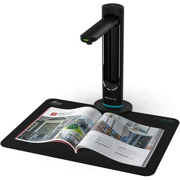 I.R.I.S Desk 6 Business Pro,  scanner de livres, aplatissement automatique et bureau