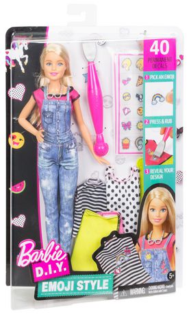Barbie emoji style Clearance