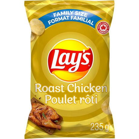 fried chicken lays potato chips