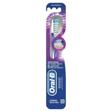 Oral-B Radiant Whitening Toothbrush, Soft | Walmart Canada