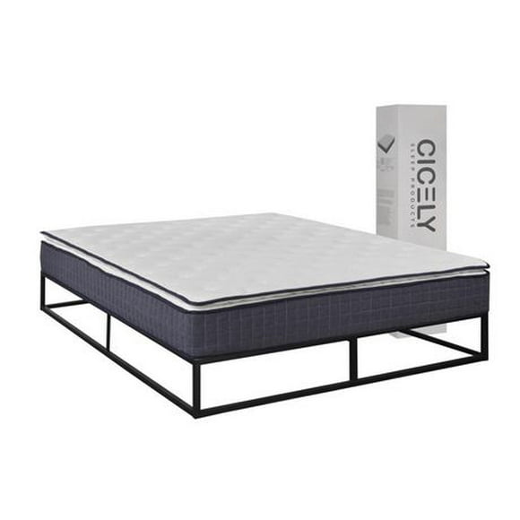 Cicely 11'' King Gel Foam Mattress with Pocket Coil