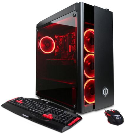 CyberpowerPC Gamer Master GMA500 with AMD Ryzen 5 2400G 3.6 GHz ...